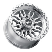 Load image into Gallery viewer, Weld Off-Road Swift 17x9in - 8x170 BP - ET-12 - 125.1mm CB - Gloss Silver Machined Wheel &amp; Ring