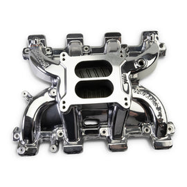 Edelbrock Chevy LS1 Performer RPM Intake Manifold Only - Chrome Plasma Finish