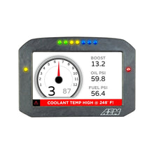 Load image into Gallery viewer, AEM CD-7L Carbon Logging Flush Digital Dash Display