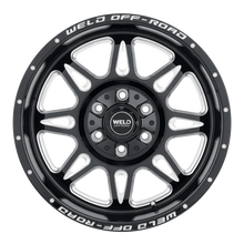 Load image into Gallery viewer, Weld Cheyenne 22x14 / 6x135 / 4.75 BS / 106.1 HB - Gloss Black Milled - Non-BL Wheel