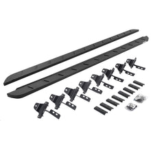 Load image into Gallery viewer, Go Rhino 20-22 Jeep Gladiator JT 4DR RB10 Slim Running Boards Kit (Incl. Brackets) - Tex. Blk