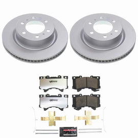 Power Stop 24-25 Toyota Tacoma Front Z36 Coated Truck & Tow Brake Kit