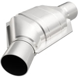 MagnaFlow Universal Catalytic Converter 2.25in Angled Inlet Front CA