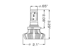 Load image into Gallery viewer, Oracle 9005 4000 Lumen LED Headlight Bulbs (Pair) - 6000K NO RETURNS