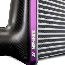 Load image into Gallery viewer, Mishimoto Universal Carbon Fiber Intercooler - Matte Tanks - 600mm Gold Core - C-Flow - DG V-Band