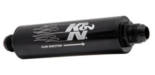 Load image into Gallery viewer, K&amp;N 2in OD x 9in L 10AN 25 Micron In-Line Fuel/Oil Filter