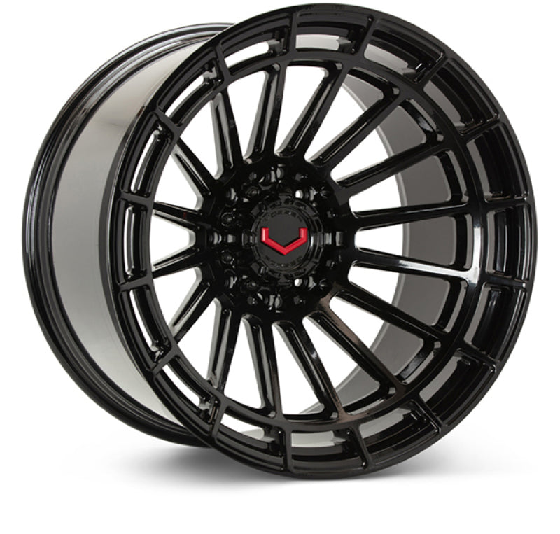 Vossen LCX-01 22x12 - 8x165.1 - ET44 - Ultra Deep - 125.1 - Gloss Black Wheel