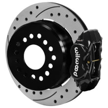 Load image into Gallery viewer, Wilwood Forged Dynalite Rear Parking Brake Kit - Drilled &amp; Slotted Rotors (Black)