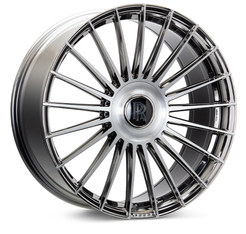 Vossen HF-8 24x10 / 5x120 BP / ET32 / 72.56 CB / Deep - EMC Polished / Brushed Wheel