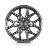 Vossen HF6-4 24x12 / 8x170 / ET44 / 125.1 / Ultra Deep - Hyper Gunmetal Wheel