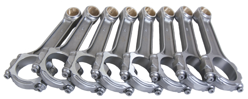 Eagle Chevrolet BB 6.700in 6.700in 5140 Steel 7/16in Bolts I-Beam Connecting Rods - Set of 8