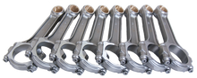 Load image into Gallery viewer, Eagle Chevrolet BB 6.700in 6.700in 5140 Steel 7/16in Bolts I-Beam Connecting Rods - Set of 8