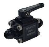 Peterson Fluid Systems Ball Valve Assembly -6AN x -6AN