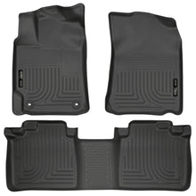 Load image into Gallery viewer, Husky Liners 2012 Toyota Camry WeatherBeater Combo Black Floor Liners