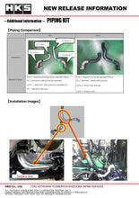 Load image into Gallery viewer, HKS I/C PIPING KIT FL5