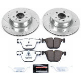 Power Stop 07-15 BMW X5 Rear Z26 Street Warrior Brake Kit