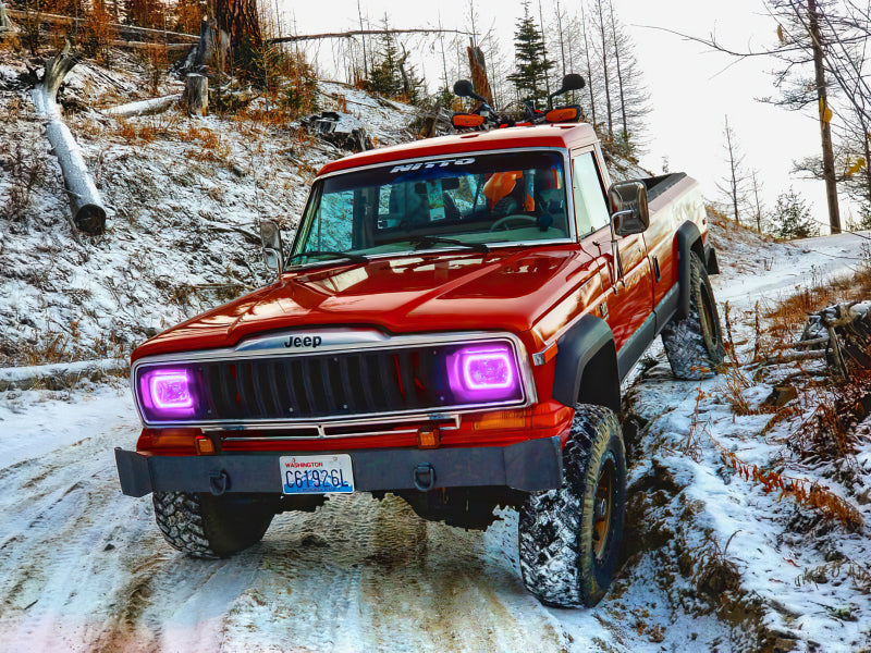Oracle Pre-Installed Lights 7x6 IN. Sealed Beam - ColorSHIFT Halo NO RETURNS