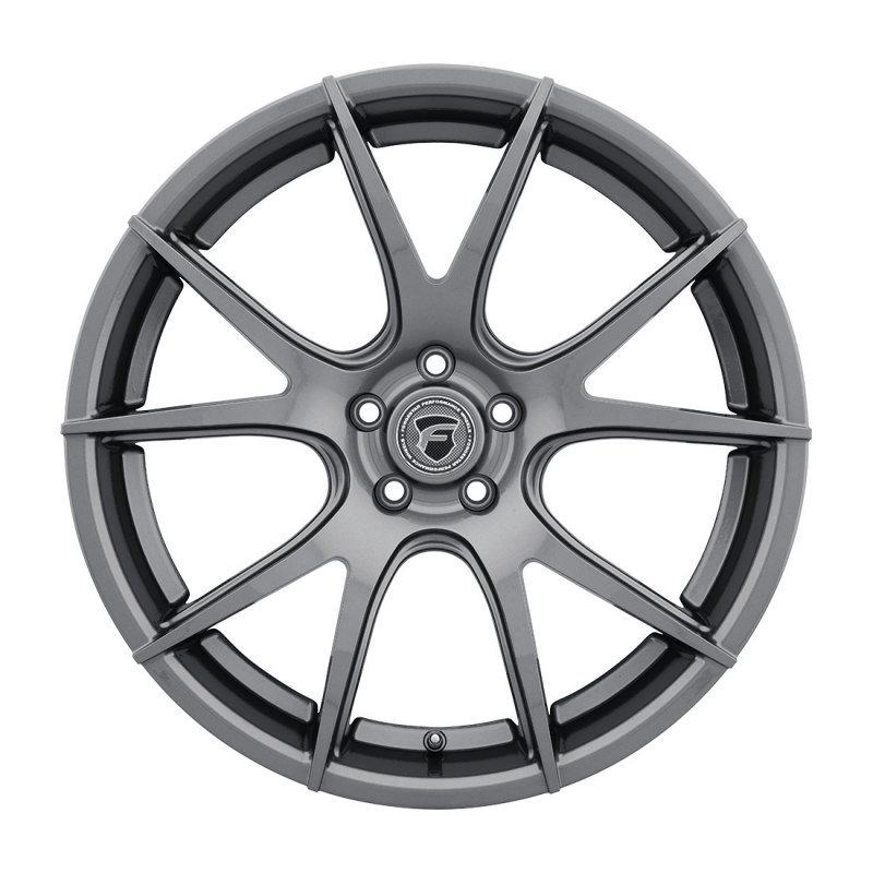 Forgestar CF5V 18x12 / 5x120.65 / ET50 / 70.3 HB - Gloss Anthracite - Non-BL Wheel