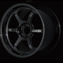 Load image into Gallery viewer, Advan R6 18x8.0 +42 5-112 Racing Titanium Black Wheel