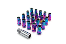 Load image into Gallery viewer, ISR Performance Steel 50mm Open Ended Lug Nuts M12x1.25 - Neo Chrome