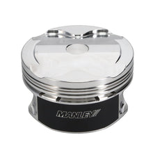 Load image into Gallery viewer, Manley 2018+ Ford Coyote 5.0L 6.75cc Dish 3.700in Bore 12:1 CR 22mm Pin Platinum Ext Duty Piston