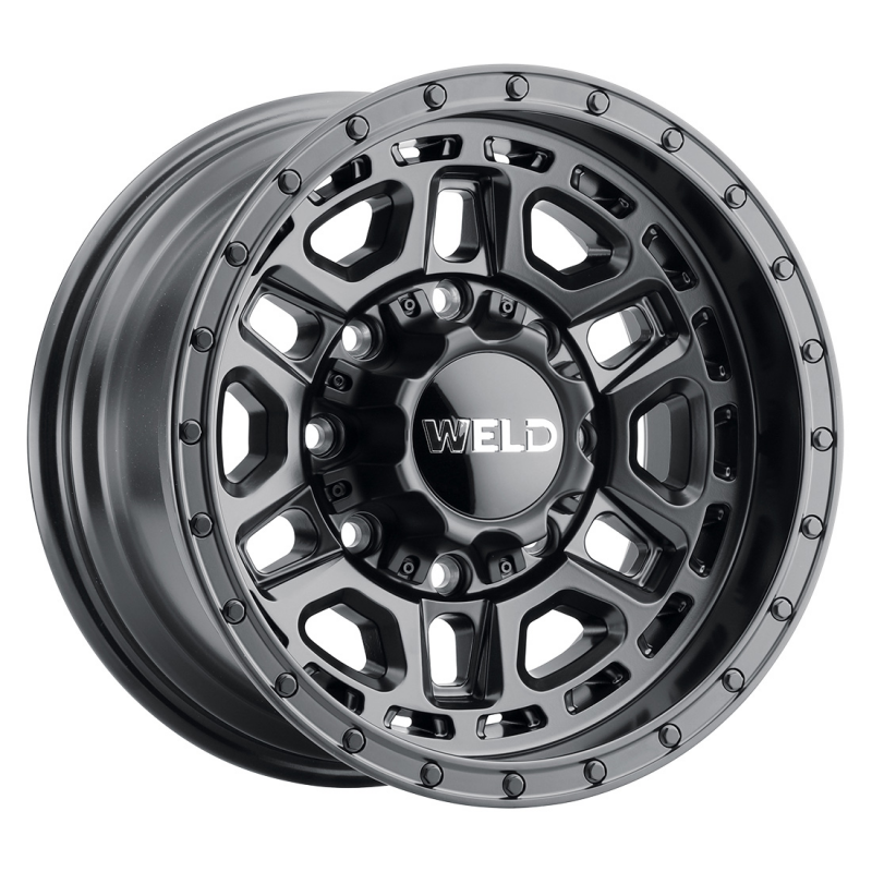 Weld Crux 20x10 / 8x180 / 4.75 BS / 124.3 HB - Satin Black - Non-BL Wheel