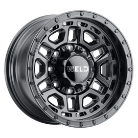 Weld Crux 20x10 / 8x180 / 4.75 BS / 124.3 HB - Satin Black - Non-BL Wheel