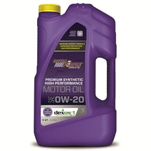 Load image into Gallery viewer, Royal Purple Premium Synthetic High Performance Multi-Grade 0W20 Motor Oil - 5 Quart