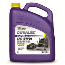 Load image into Gallery viewer, Royal Purple Duralec Super Diesel 10W30 CK-4 Motor Oil - 1 Gallon