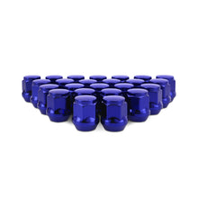 Load image into Gallery viewer, Mishimoto Steel Acorn Lug Nuts M12 x 1.5 - 24pc Set - Blue