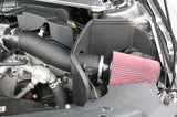 JLT 11-14 Ford Mustang V6 Black Textured Cold Air Intake Kit w/Red Filter