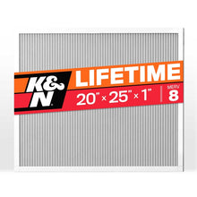 Load image into Gallery viewer, K&amp;N HVAC Filter 20 X 25 X 1 Merv 8