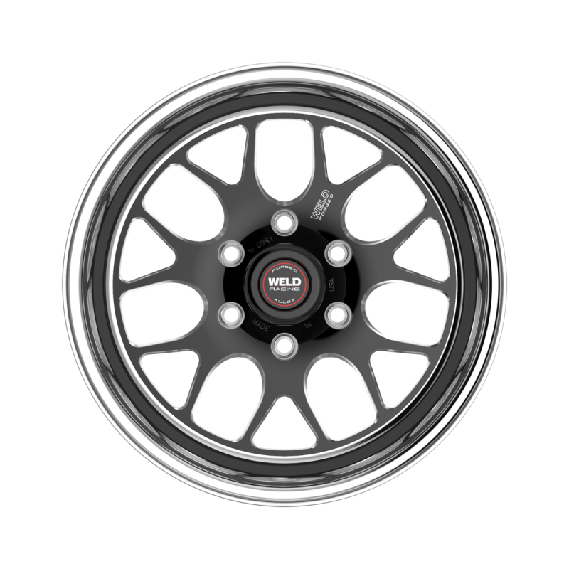 Weld S77 HD 17x9.0 / 6x139.7 BP / 5.7in. BS Black Wheel (Low Pad) - Non-Beadlock