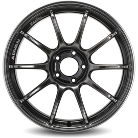 Advan RSIII 18x9.0 +35 5x114.3 Hyper Black and Ring Wheel