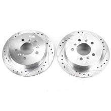 Load image into Gallery viewer, Power Stop 08-09 Buick Allure Rear Evolution Drilled &amp; Slotted Rotors - Pair