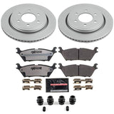 Power Stop 15-17 Ford F-150 Rear Z36 Coated Truck & Tow Brake Kit