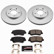 Load image into Gallery viewer, Power Stop 16-17 Hyundai Veloster Front Z23 Coated Brake Kit
