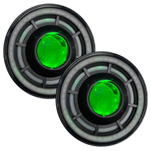 Load image into Gallery viewer, Oracle Oculus 7in ColorSHIFT Bi-LED Projector Headlights for Jeep Wrangler JK NO RETURNS