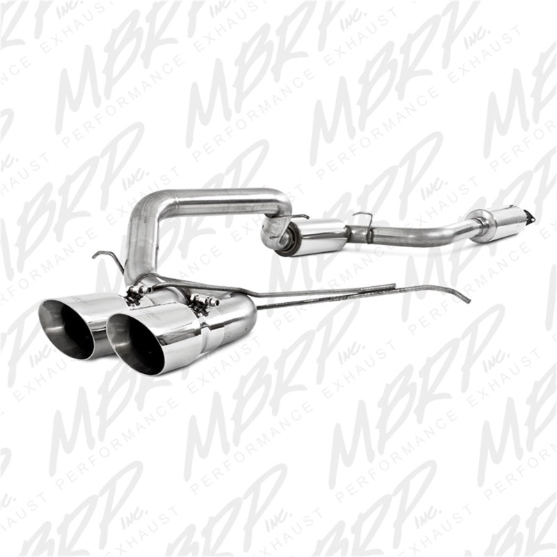 MBRP 13-14 Ford Focus ST 2.0L EcoBoost Dual Center Outlet T304 3in Cat Back