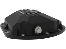 Load image into Gallery viewer, aFe 97-18 Jeep Wrangler TJ/JK Dana 30 Street Series Diff Cover w/ Machined Fins &amp; Gear Oil - Black
