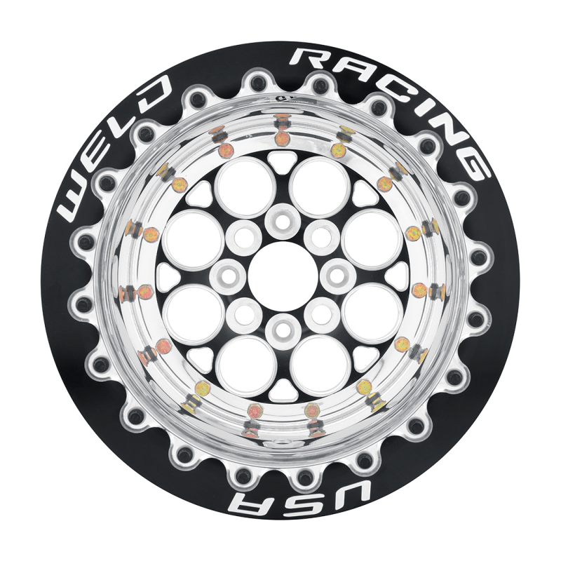 Weld Magnum Import 13x9 / 4x100mm BP / 4in. BS Black Wheel - Non-Beadlock