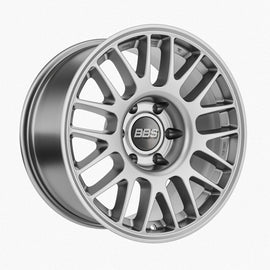 BBS TS-M 18x9in - 6x135 - 87.1 CB - ET12 - Satin Silver Wheel