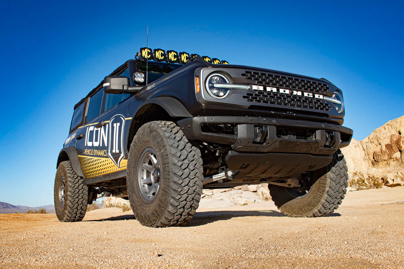 ICON 2021+ Ford Bronco Hoss 1.0 Rear EXP Coilover 2.5in