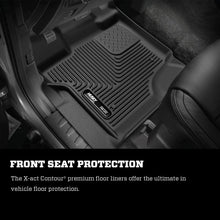 Load image into Gallery viewer, Husky Liners 12-13 F-250/F-350/F-450 Super Duty X-Act Contour Black Front Floor Liners