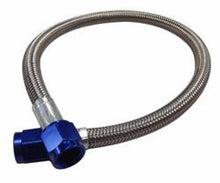 Load image into Gallery viewer, Fragola -4AN Hose Assembly Straight x Straight 168in Blue Nuts Nitrous Supply Line (14 Feet)