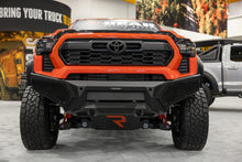 Load image into Gallery viewer, Go Rhino 24-26 Toyota Tacoma (4dr) (w/o TRD Skid Plate) Element Front Bumper w/ Power Bar - Tex. Blk