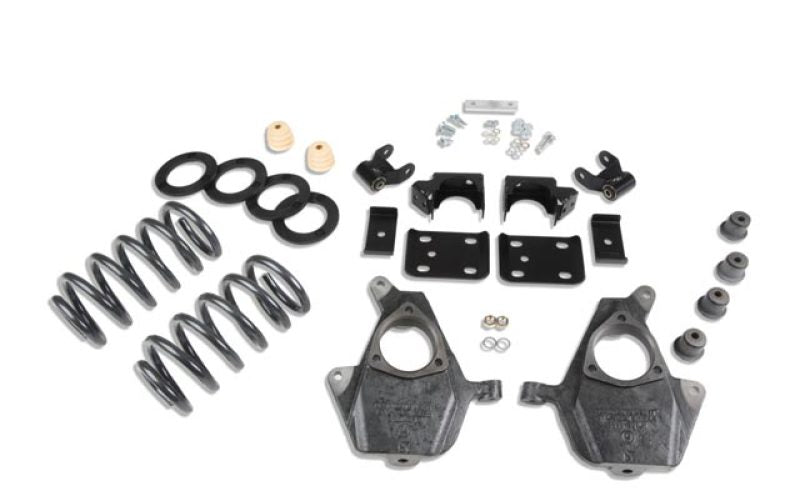 Belltech LOWERING KIT 14 Chev/GM Silverado/Sierra Std Cab 2WD 3in or 4in Front/7in Rear w/o Shocks