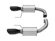 Load image into Gallery viewer, Roush 15-17 Mustang GT Black Tip Axle Back Exhaust