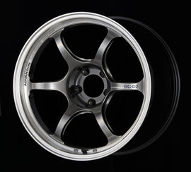 Advan RG-D2 18x10.0 +22 5x114.3 Machining and Racing Hyper Black Wheel