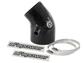aFe Magnum FORCE Intake Coupling Kit (3-1/4 IN ID to 2-13/16 IN ID x 40 Deg.) Elbow Black